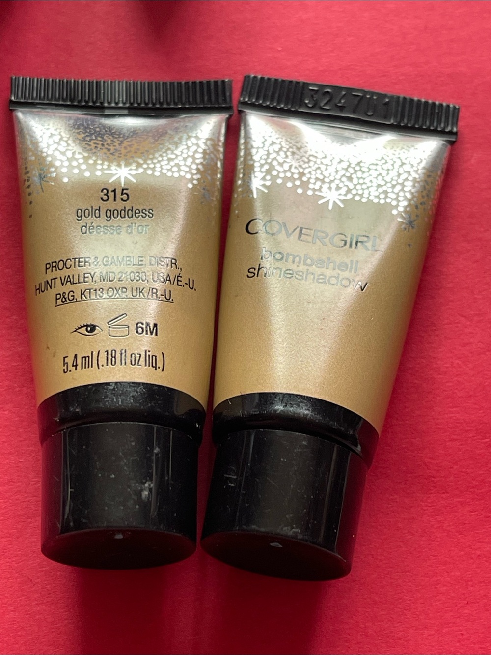 COVERGIRL Bombshell Shineshadow 315 Gold Goddess - Shimmery Gold